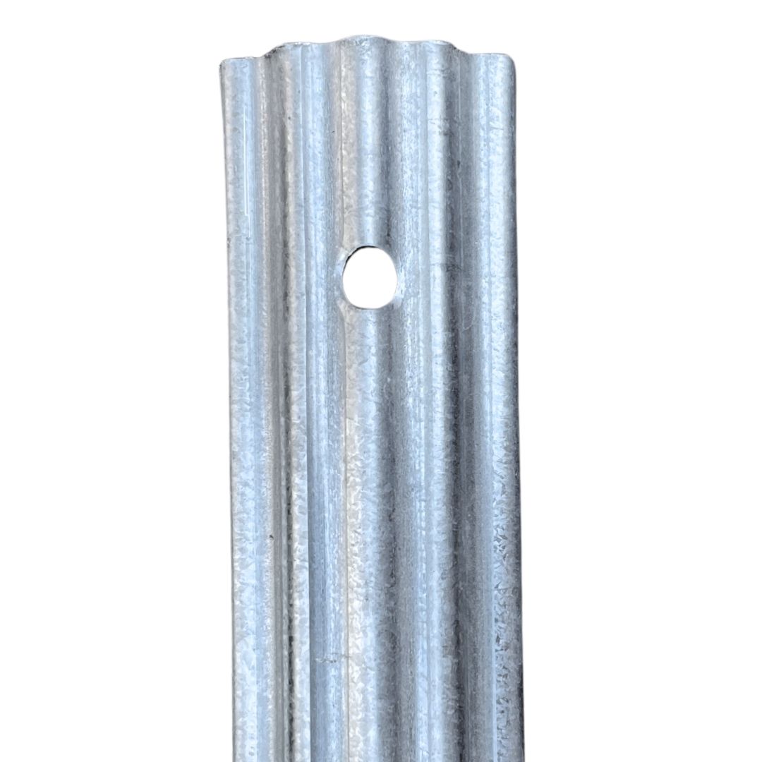 Poste Metálico Exterior 2.4 m – Extremo / Orilla