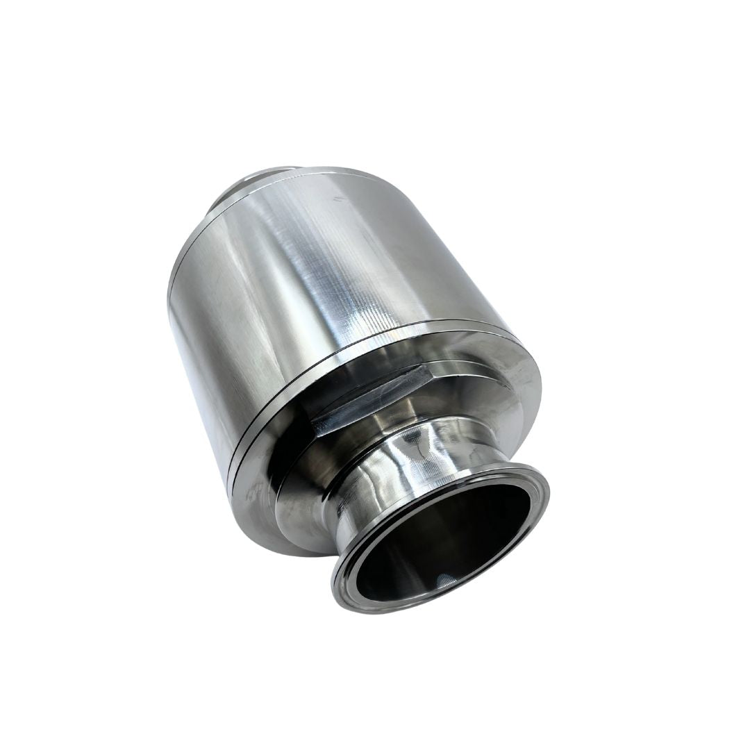 Válvula Sanitaria de Globo con manija tri-clamp servicio pesado