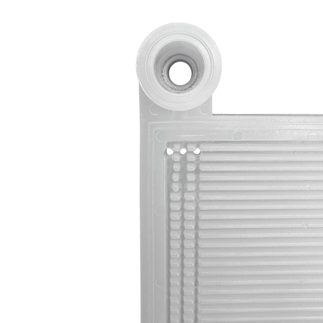 Detalle de Placa de Polietileno de Repuesto para Filtro 20×20 cm | Refacción Zambelli para análisis y control del vino