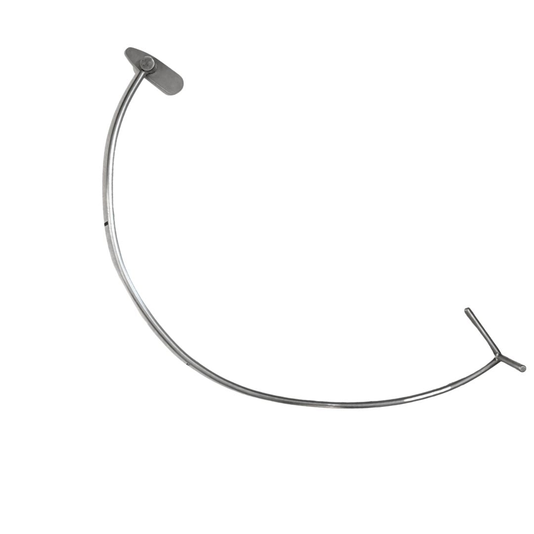 Batón para lías inox 1/2” x 1 m | Varilla para batonnage en barrica para crianza y afinado de vino