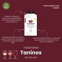 Taninos de refinado - TANSPARK®