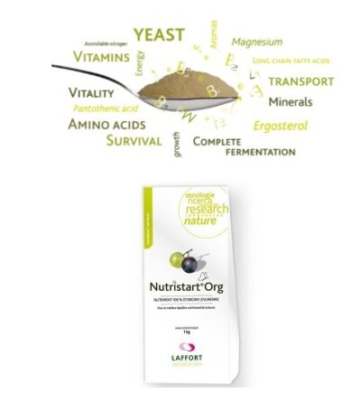Nutriente para levadura NUTRISTART Org