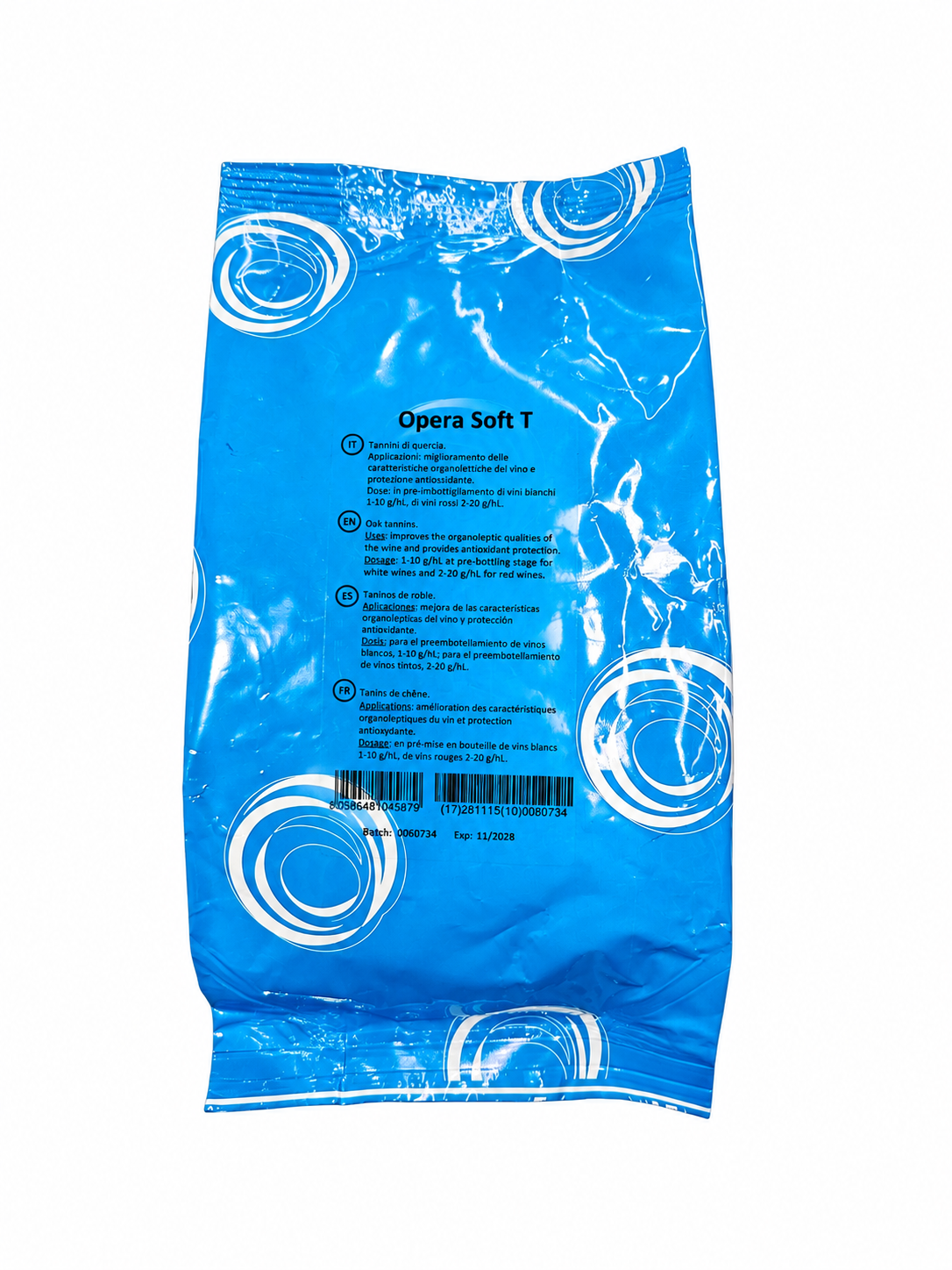 Tanino Suavizante Opera Soft T – Tanino de Semilla de Uva para Suavizar Astringencia - Perdomini IOC