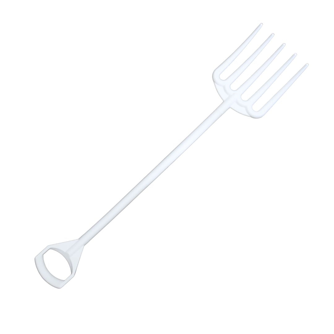 Rastrillo Recto Remco de Polipropileno 56905 – Color Blanco – Aprobado por FDA