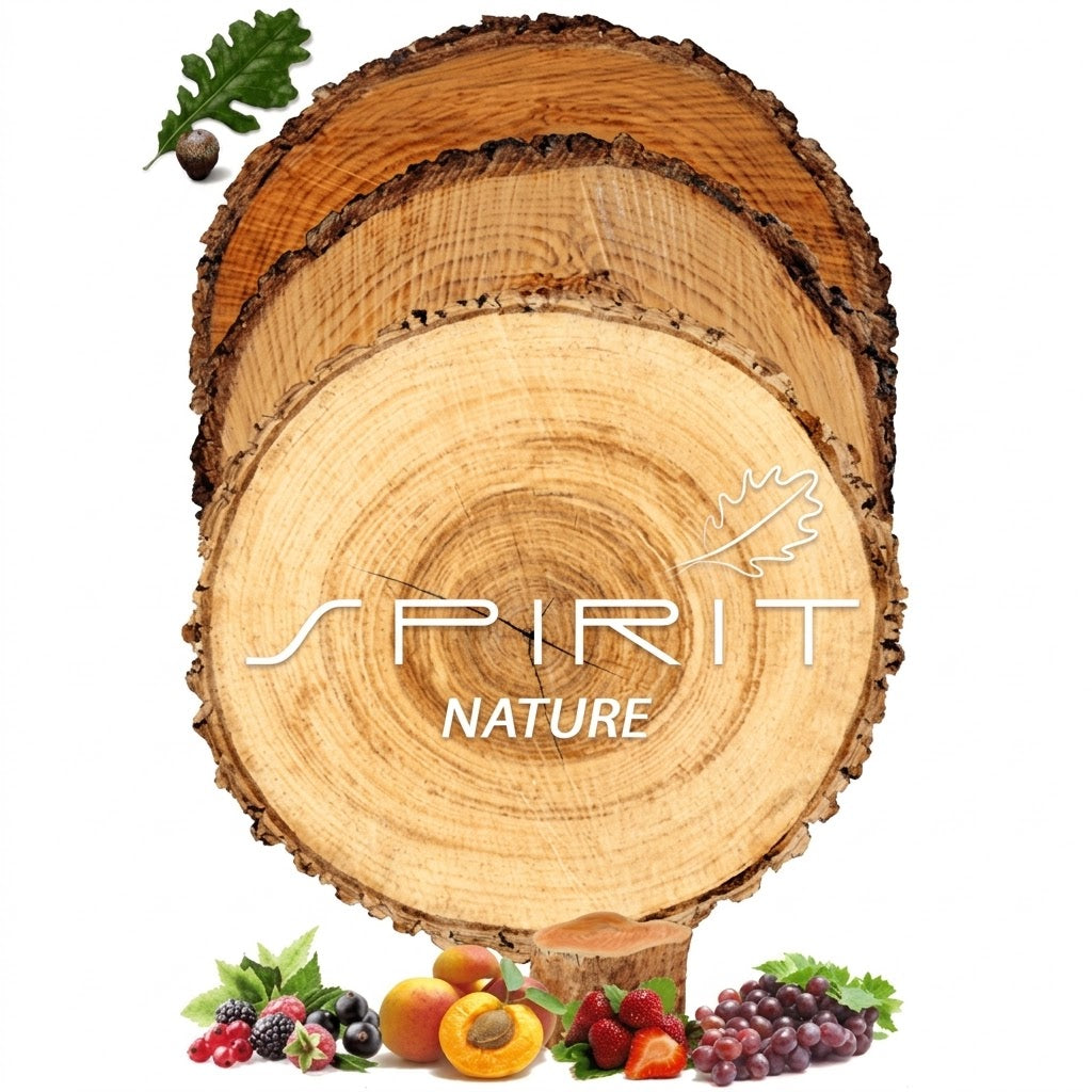 Spirit NATURE - Astillas de roble ibérico sin tostar para fermentación.