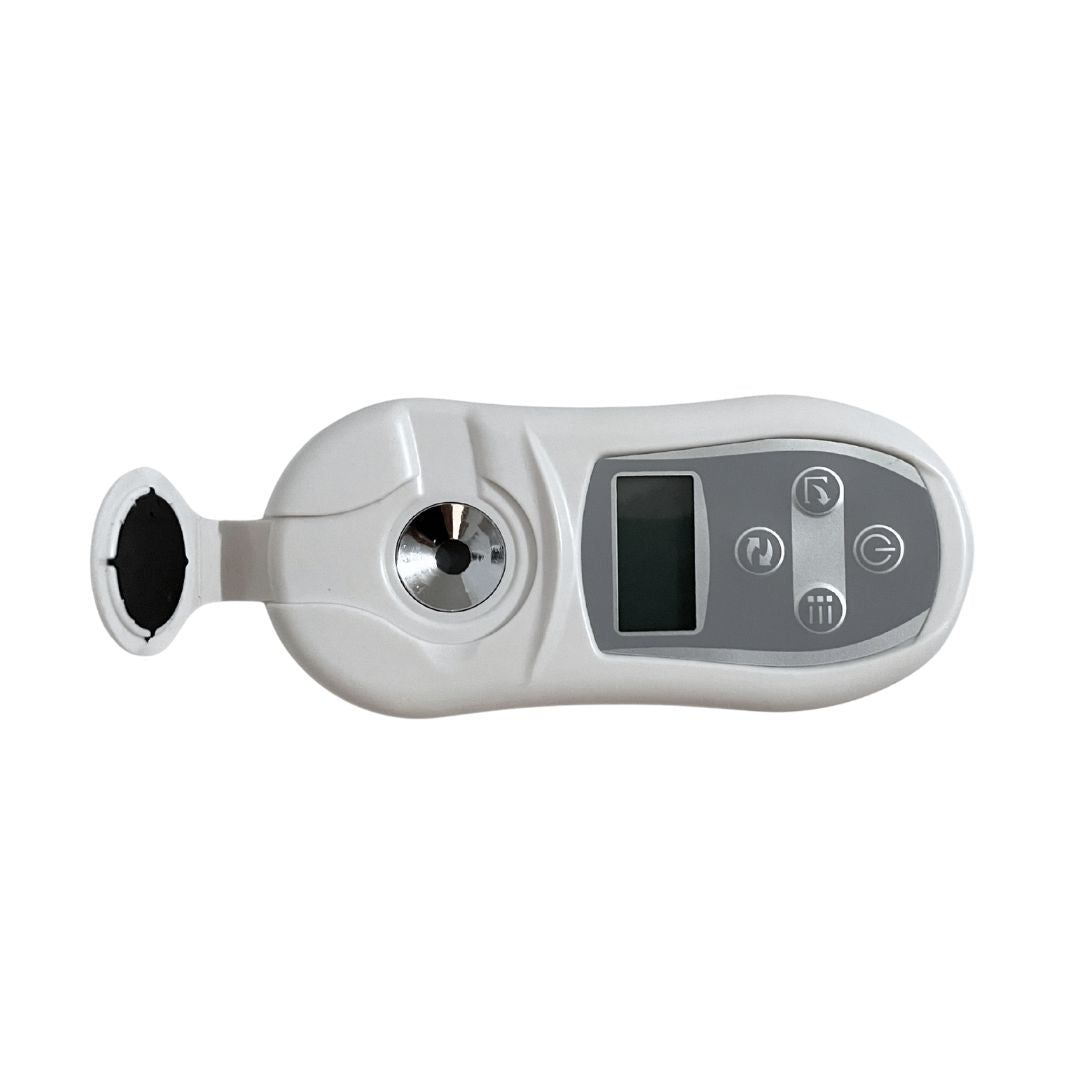 Instrumento digital portátil para vinos y mostos.