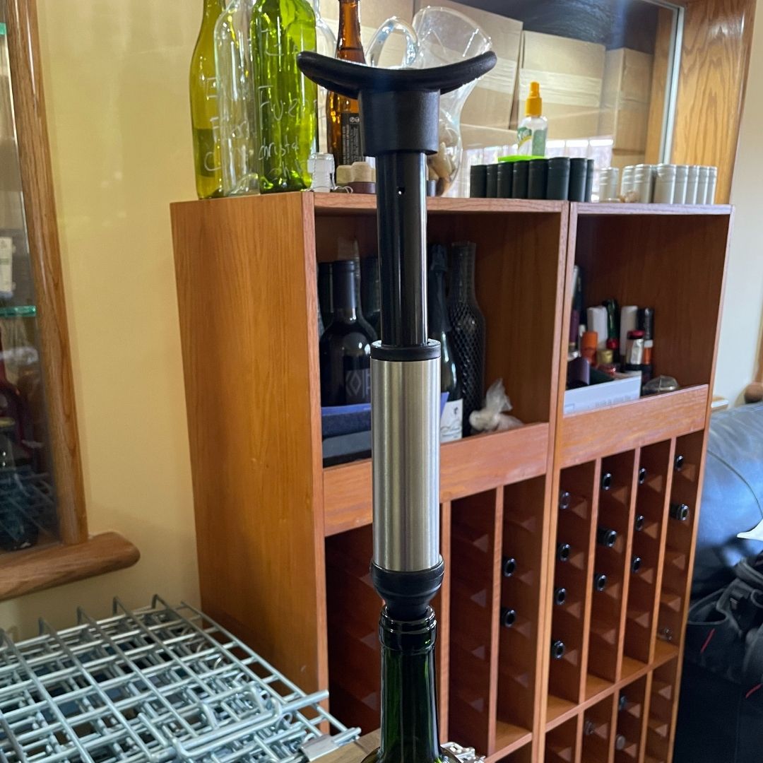 Accesorio para preservación de vino doméstico