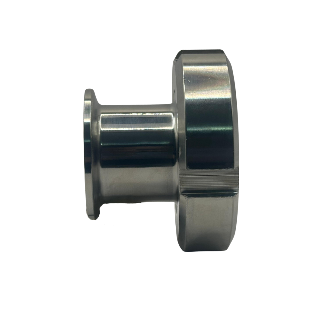 Pieza de conexión para tanques y sistemas CIP, Tri-Clamp a DIN-40