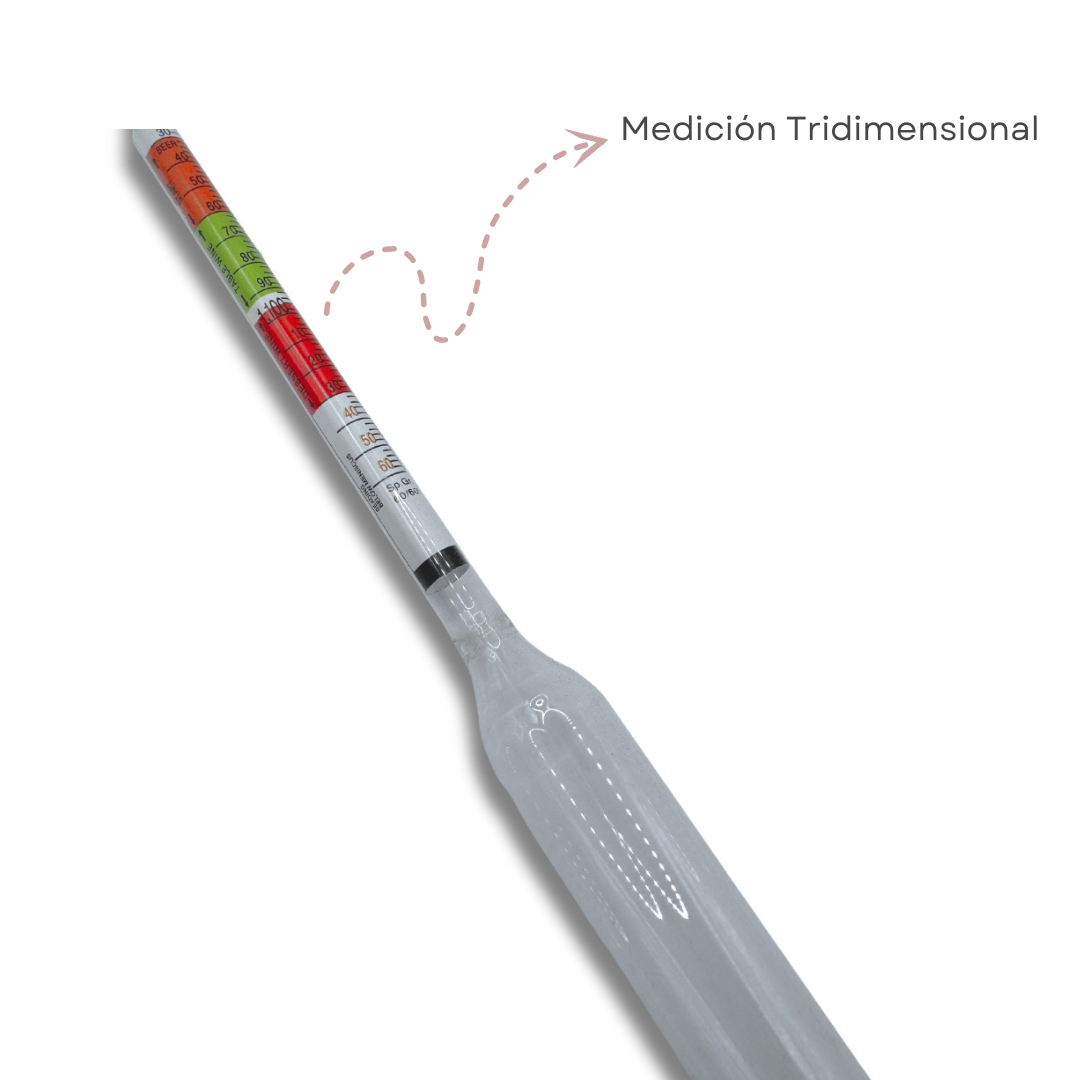 Densímetro para vinos y mostos
