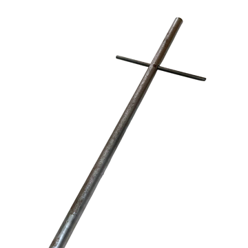 Herramienta profesional de acero de 180 cm para instalar anclas Gripple en viñedos. Ideal para sistemas de conducción de uvas.