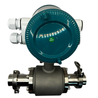 Caudalímetro Sanitario Tri-Clamp 1.5" para Líquidos