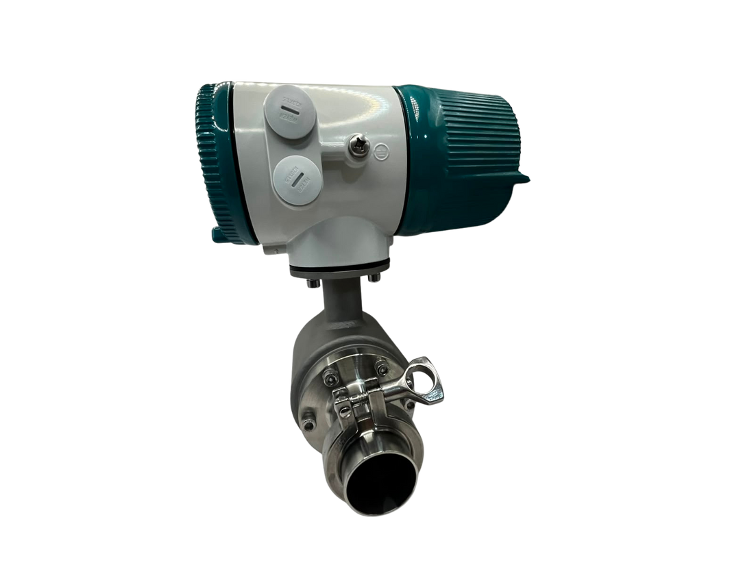 Caudalímetro Sanitario Tri-Clamp 1.5" para Líquidos