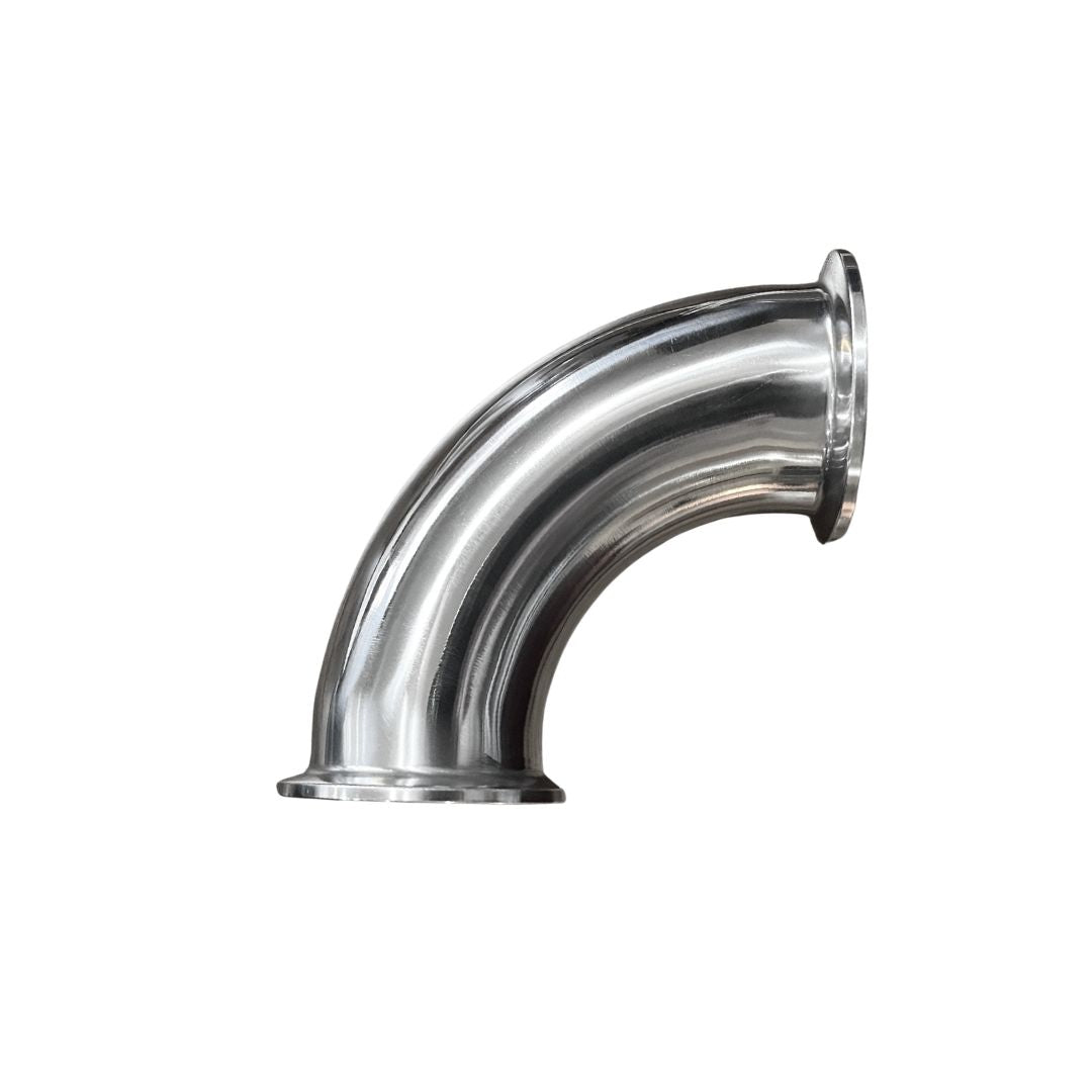 Codo tri clamp vista lateral