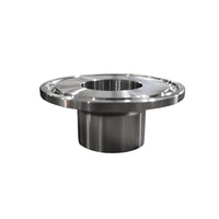 Detalle del extremo soldable de la férula para unir a tubería.