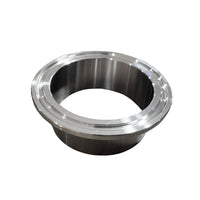 Detalle del lado TriClamp de la férula mostrando la superficie pulida 3