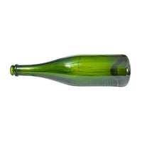 Botella 750 ml verde de alta resistencia.