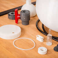 Detalle de FastFerment | Fermentador cónico 53 L (14G) Speidel para fermentación o almacenamiento de vino