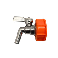 Llave Speidel FE788 de acero inoxidable para fermentadores plásticos.