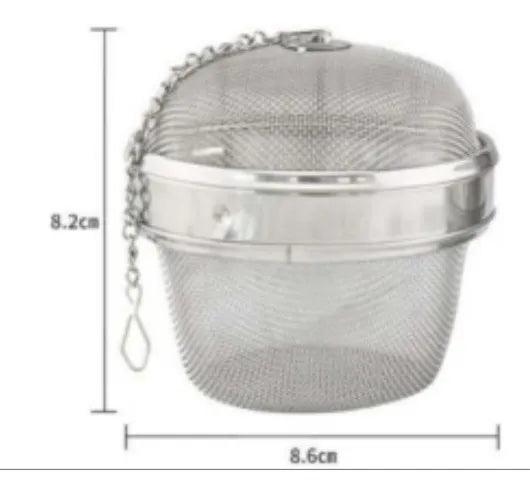 Alternativa reutilizable para preparar té y hierbas sueltas.