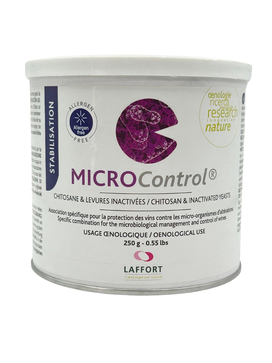 Formulación para la reducción de la carga microbiana MICROCONTROL 250 grms. - Hacer Vino