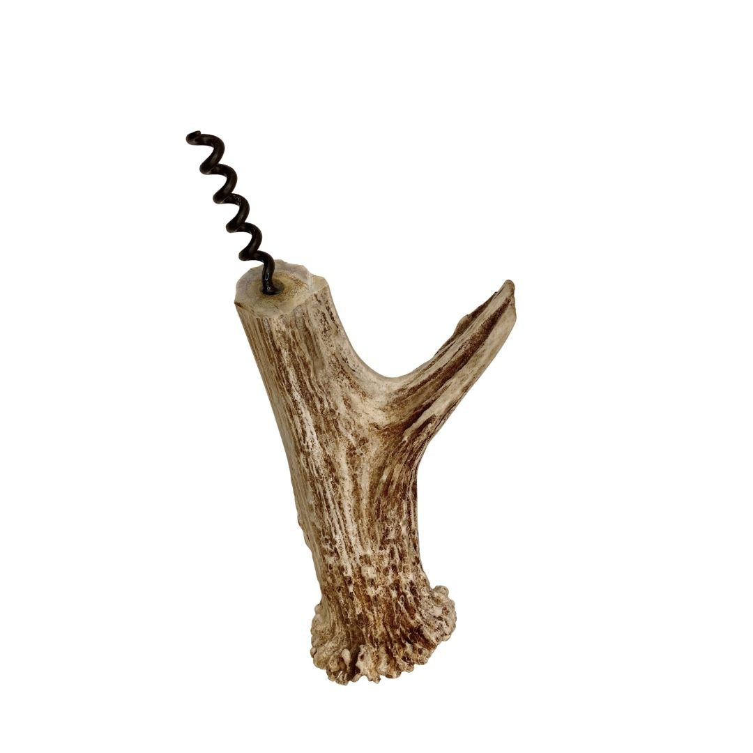 Sacacorchos cuerno de venado simple