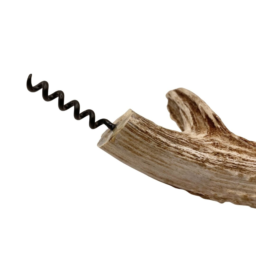 Sacacorchos cuerno de venado simple