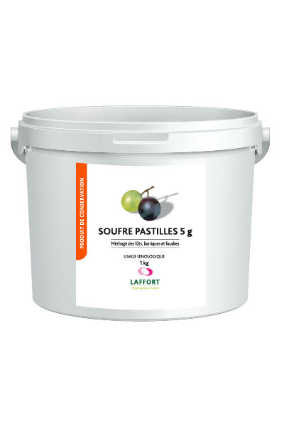 Pastillas de sulfuroso para sanitización de barricas (Mechas de Azufre)