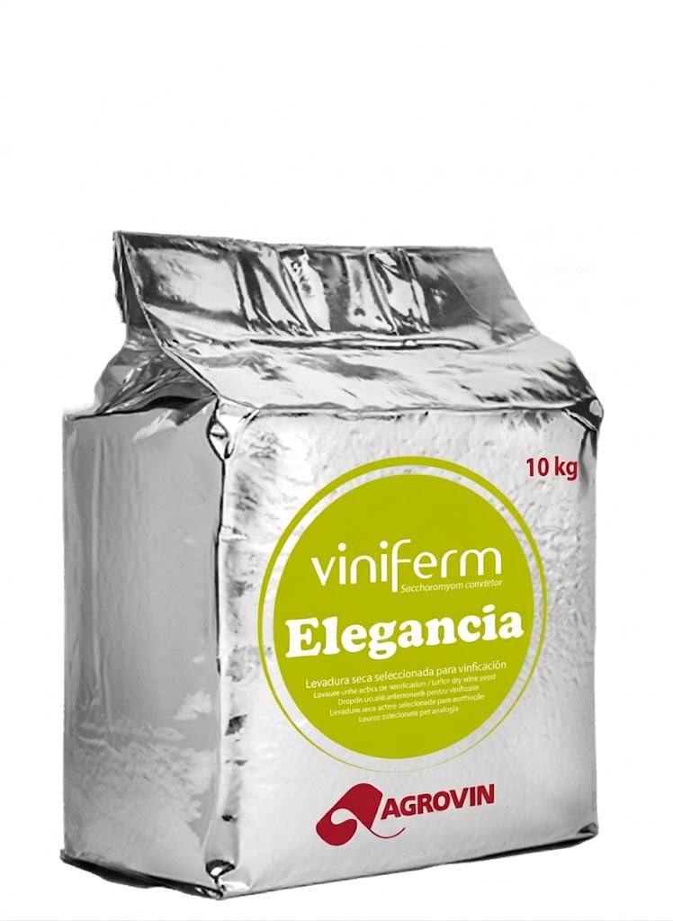 Viniferm ELEGANCIA | Levadura Enológica para Vinos Blancos, Rosados y Espumosos | Agrovin