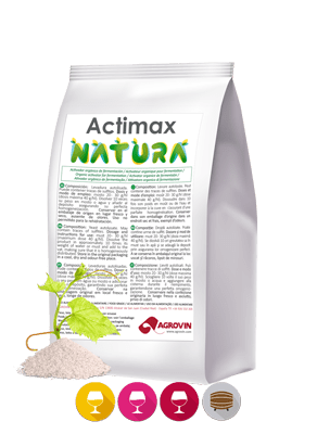 Actimax NATURA 1 kg | Nutriente Orgánico para Fermentación Alcohólica | Agrovin