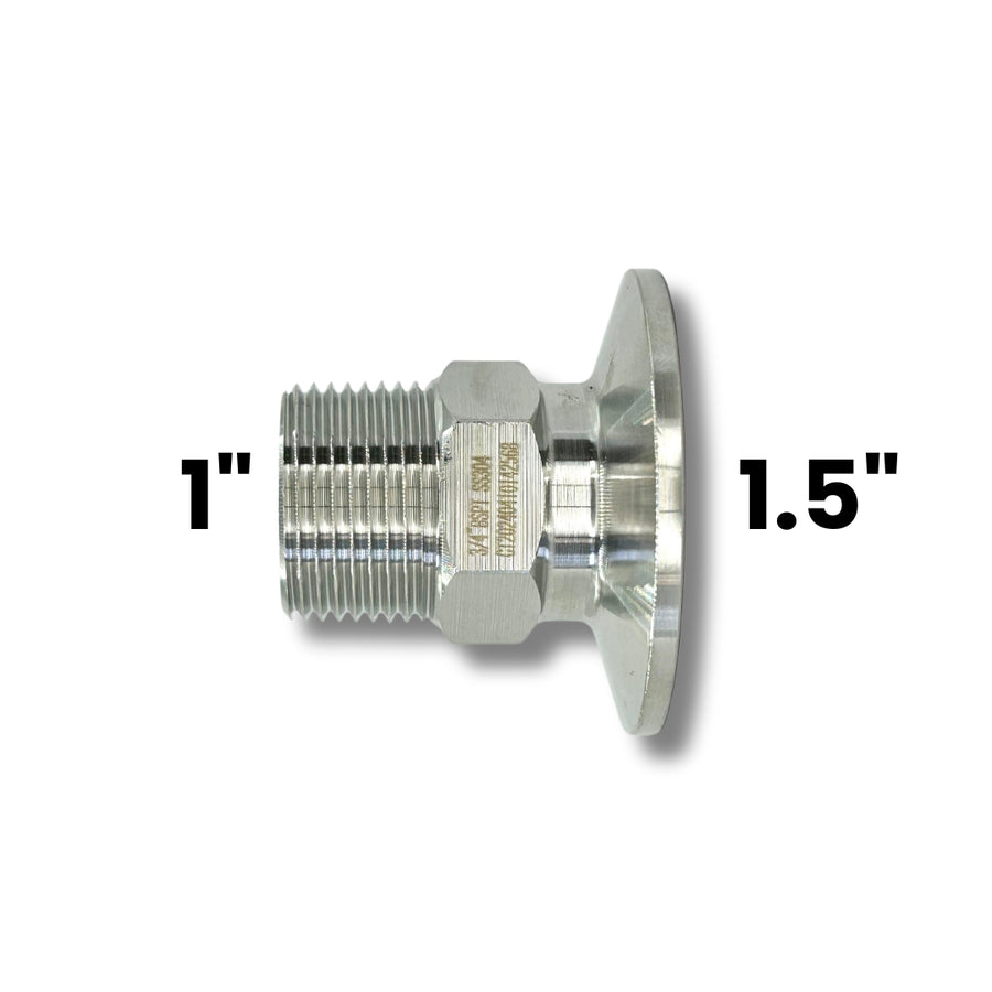 Adaptador Tri-Clamp 1.5