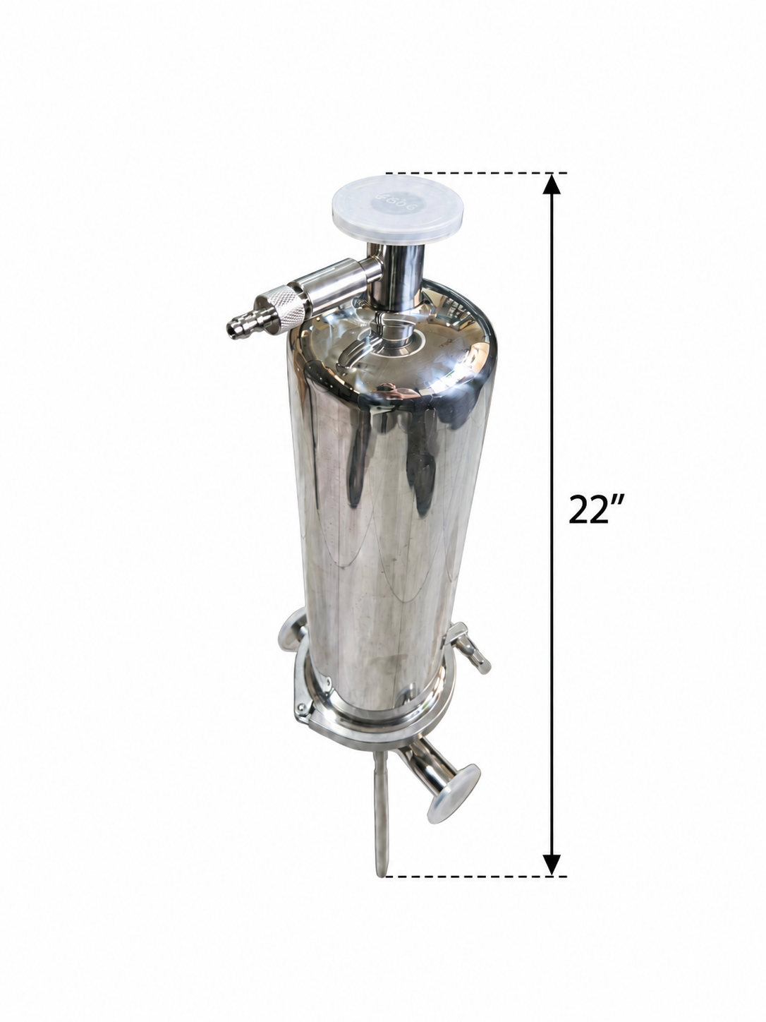 Filtro de microfiltración para embotellado housing para 1 filtro de 10" PN