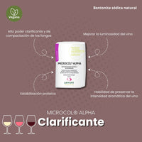 Clarificante Microcol Alpha - Bentonita Sódica