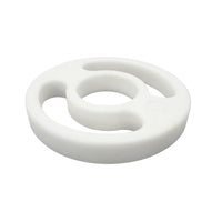 Detalle de Bumper protector para manguera de 1.5" – Protección de conexiones en bodega para conexiones sanitarias en bodega