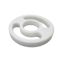 Detalle de Bumper protector para manguera de 1.5" – Protección de conexiones en bodega para conexiones sanitarias en bodega