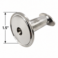 Válvula de muestreo Serie BSVW Triclamp de acero inoxidable