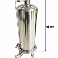 Filtro de microfiltración para embotellado housing para 2 filtros de 10" PN