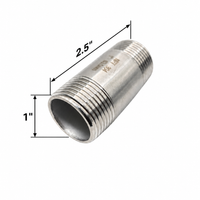 Niples de acero inoxidable