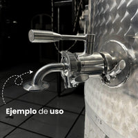 Bola rociadora de 1.5" Tri-Clamp para tanque - Hacer Vino