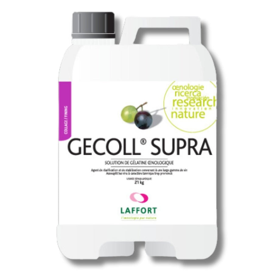 Gelatina clarificante de vino Gecoll Supra de Laffort - Hacer Vino