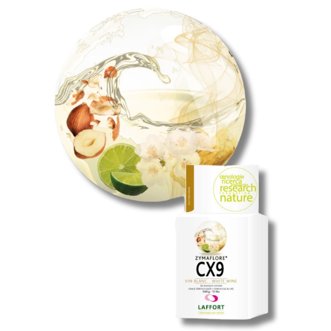 Levadura ZYMAFLORE CX9 para vinos blancos - Hacer Vino