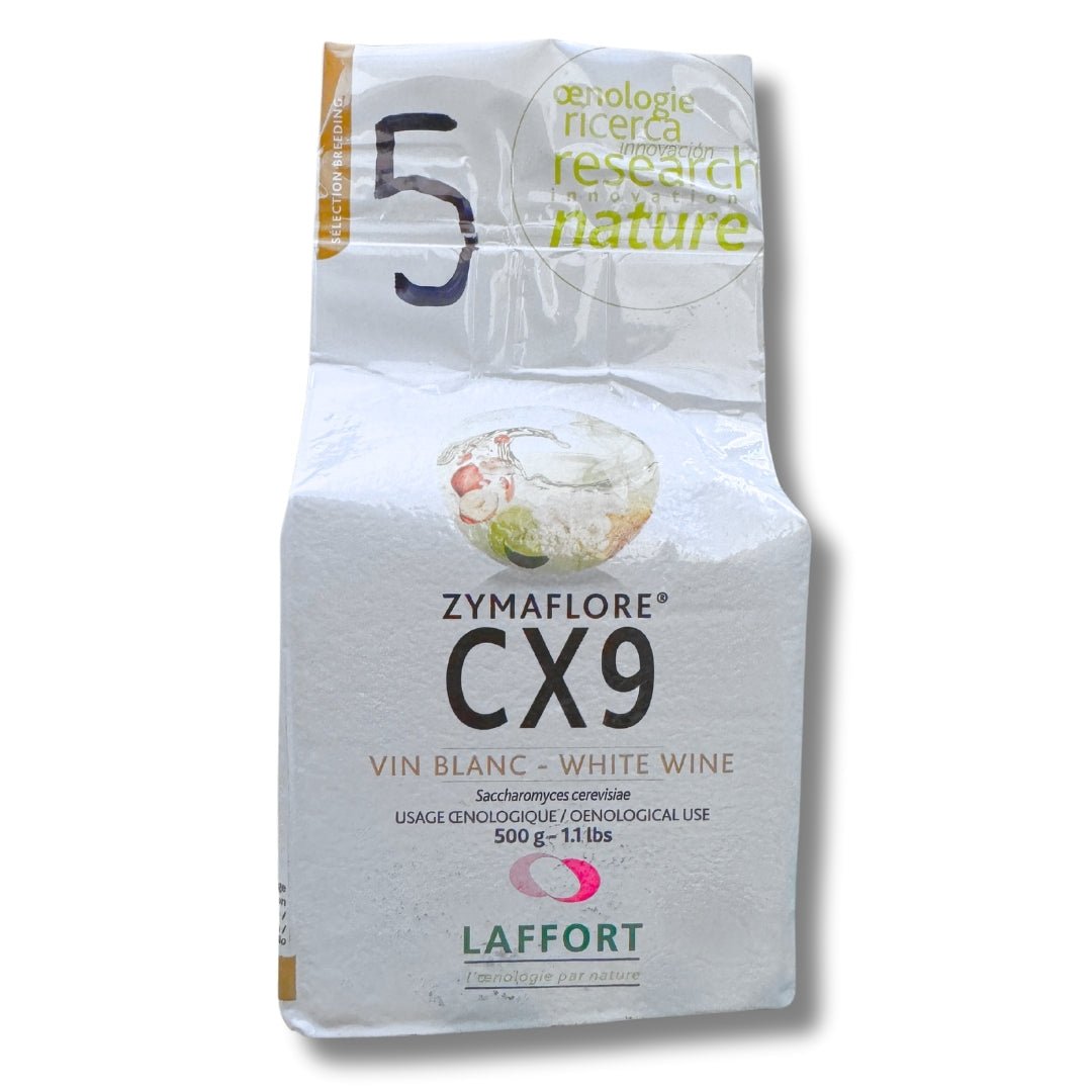 Levadura ZYMAFLORE CX9 para vinos blancos - Hacer Vino