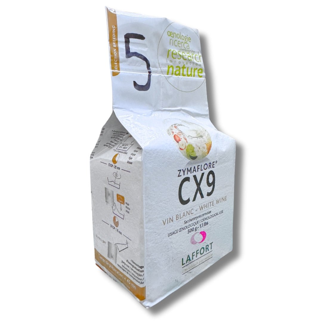 Levadura ZYMAFLORE CX9 para vinos blancos - Hacer Vino