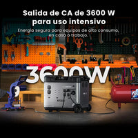 Estación de Energía Portátil Oukitel P5000 Pro de 3600 W con Batería LiFePO4