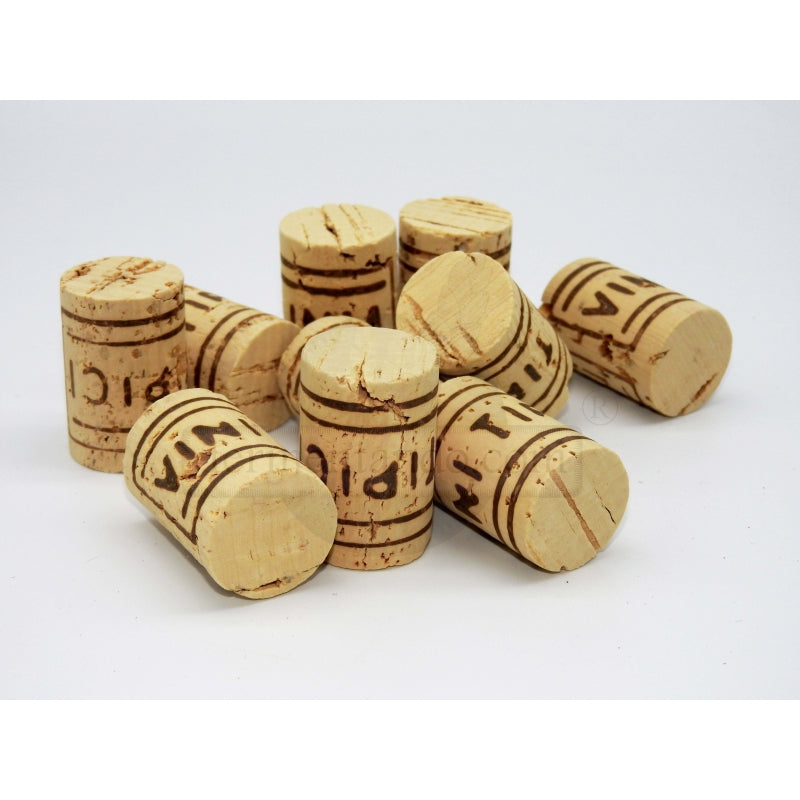 Detalle de Corcho Natural 26 x 40 mm para Botella | Venta por Pieza para cierre de botellas de vino