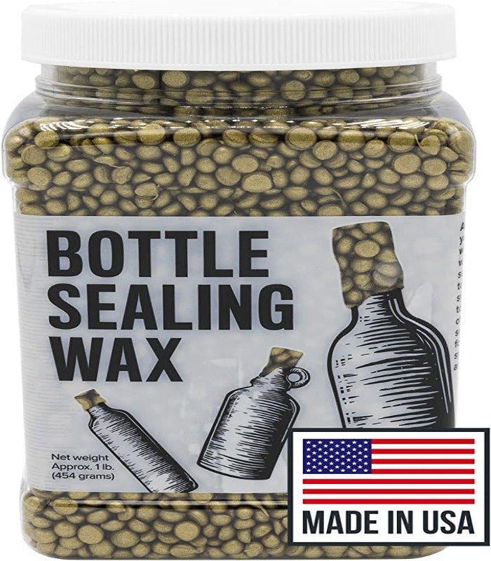 Cera Para Sellar Vino Color Oro metálico BW - 58902 - Granel por gramo - Hacer Vino