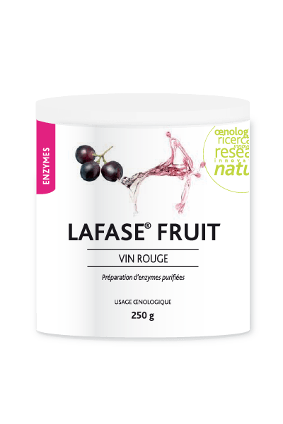 Enzimas LAFASE FRUIT para elaboración de Vinos Tintos Afrutados con Color y Redondos - Hacer Vino